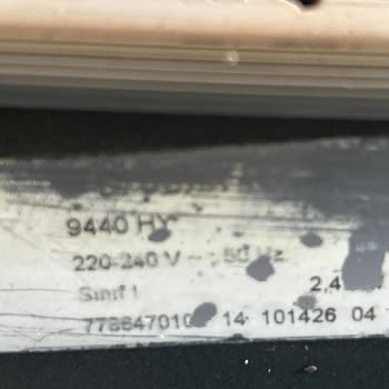 Fırın Düğmelerindeki Semboller Silindiği İçin Kullanamıyorum