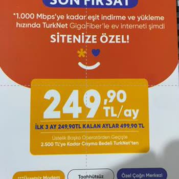 TurkNet Kampanya Şartlarının Değiştirilmesi Ve Müşteri Hizmetleri Sorunu