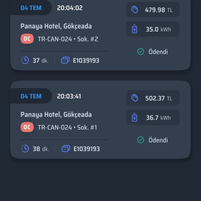 Eşarj İstasyonunda Hatalı Ücretlendirme Ve Yetersiz Müşteri Desteği