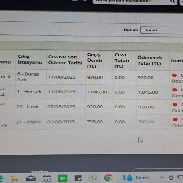 Kuzey Marmara Otoyolu Osmangazi Köprüsü'nde Hatalı Çift Ücretlendirme Ve Usulsüzlük