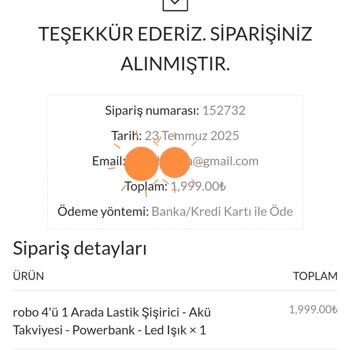 Robo Siparişin Gönderilmemesi ve Müşteri Hizmetlerinden Yanıt Alınamaması