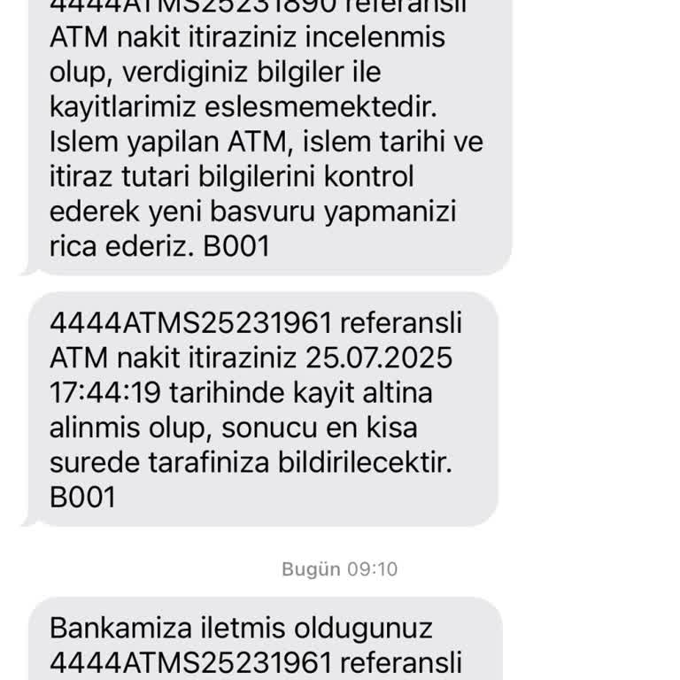 ATM'de Parama El Konuldu, İtirazım Sonuçsuz Kaldı