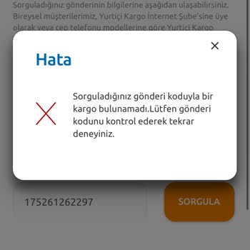 Siparişimin Kargo Takibi Yapılamıyor Müşteri Hizmetlerine Ulaşamıyorum