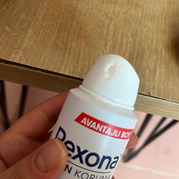 Aldığım Rexona Deodoranttan Sarı Toz Çıktı Sprey Tıkandı