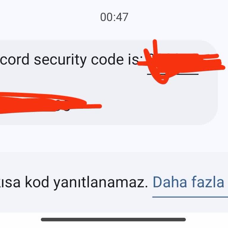 İzinsiz Gelen Discord Doğrulama Kodu Hakkında Endişe Ve Sorumluluk Reddi