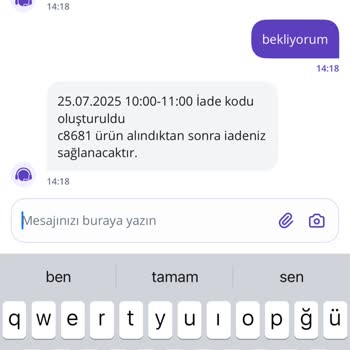 Yanlış Ürün Gönderildi, İade Ve Para Talebim Günlerdir Çözülmüyor