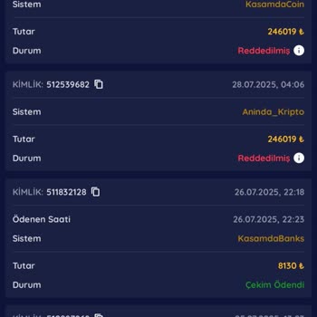 Kazancım Haksız Yere Silindi Ve Destek Alamadım