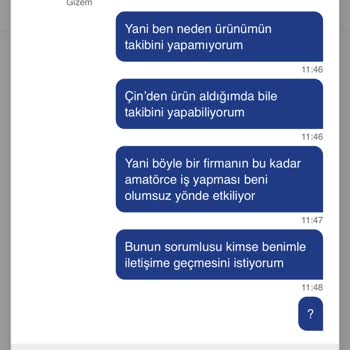 Sipariş Sonrası İlgisiz Müşteri Hizmetleri Ve Geciken Teslimat