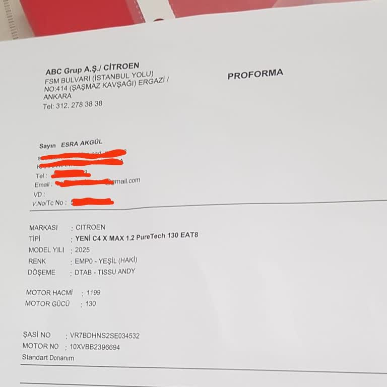 Citroen ABC'den Aldığım C4X İle Yaşadığım İlgisizlik Ve Bilgilendirme Sorunları