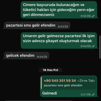 Siparişimin Teslim Edilmemesi Ve Para İademin Yapılmaması