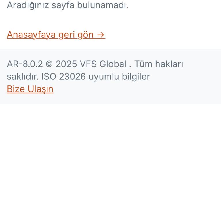 Vize Randevu Sitesinde Sürekli Hata Alıyorum Randevu Alamıyorum