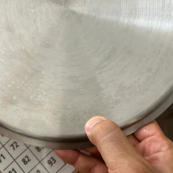 Korkmaz Mutfak Eşyaları Yeni Alınan Tencerede İlk Yıkamada Pas Ve İz Sorunu!