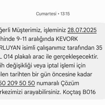 Montaj Bilgilendirmesi Eksikliği Nedeniyle Mağduriyet Yaşıyorum