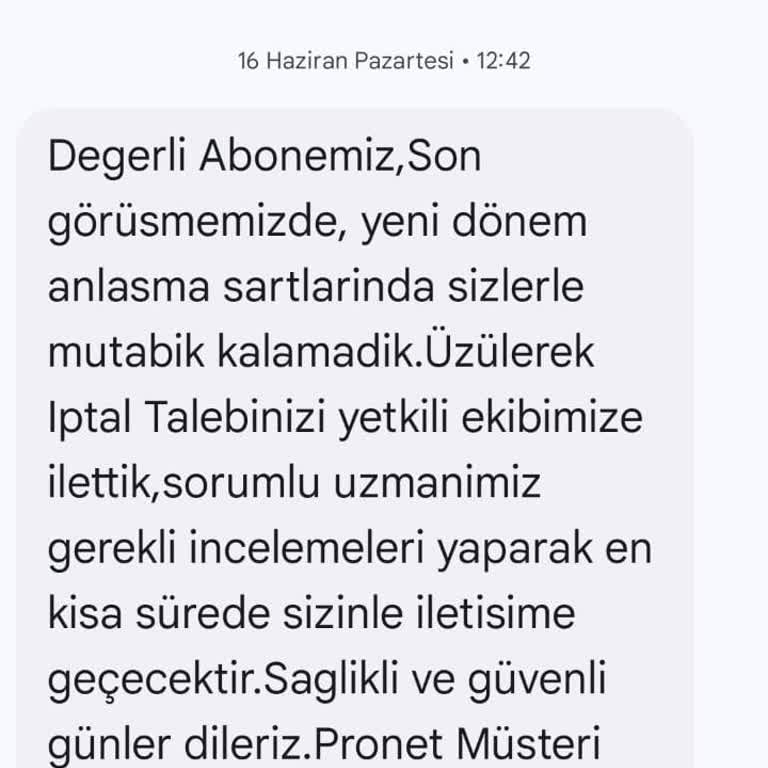 Pronet Alarm Sistemi Sökümünde Gecikme Ve Haksız Ücret Talebi