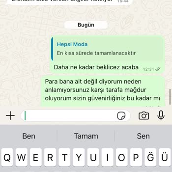 Eksik Ürün Ve Geciken İade: Hepsi Moda Mağduriyeti