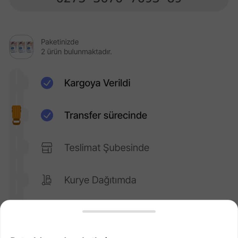 Siparişim 6 Gündür Transfer Merkezinde Bekliyor, Teslimat Gerçekleşmedi