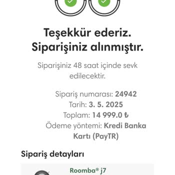 Yeni Alınan Roomba J7'nin Fırçası Yırtıldı, Garanti Kapsamı Dışında Bırakıldı