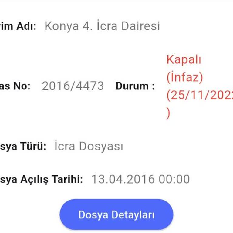 Konya 4. İcra Müdürlüğü Hacizleri Kaldırın