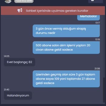 Sipariş Teslim Edilmedi, Destek Ekibi Tehditkâr Davrandı