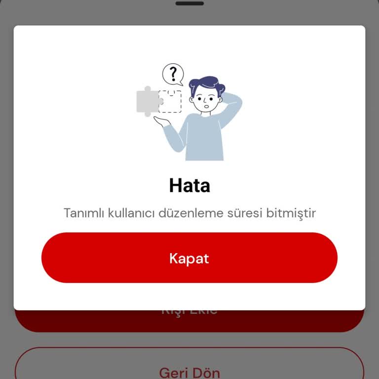 Kombine Transferi İçin Tanımlama Süresi Doldu Kimlik Numarası Ekleyemiyorum