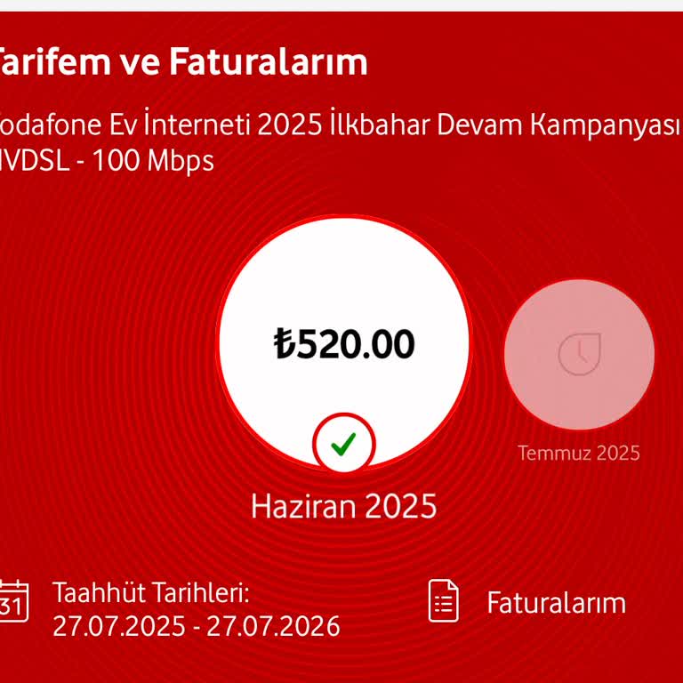 Vodafone Evde İnternet Paket Geçişinde Hız Ve Müşteri Hizmetleri Mağduriyeti