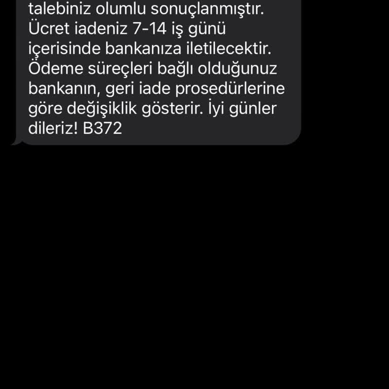 Onaylanan İade Talebim İçin Ücretim Hala Yatırılmadı