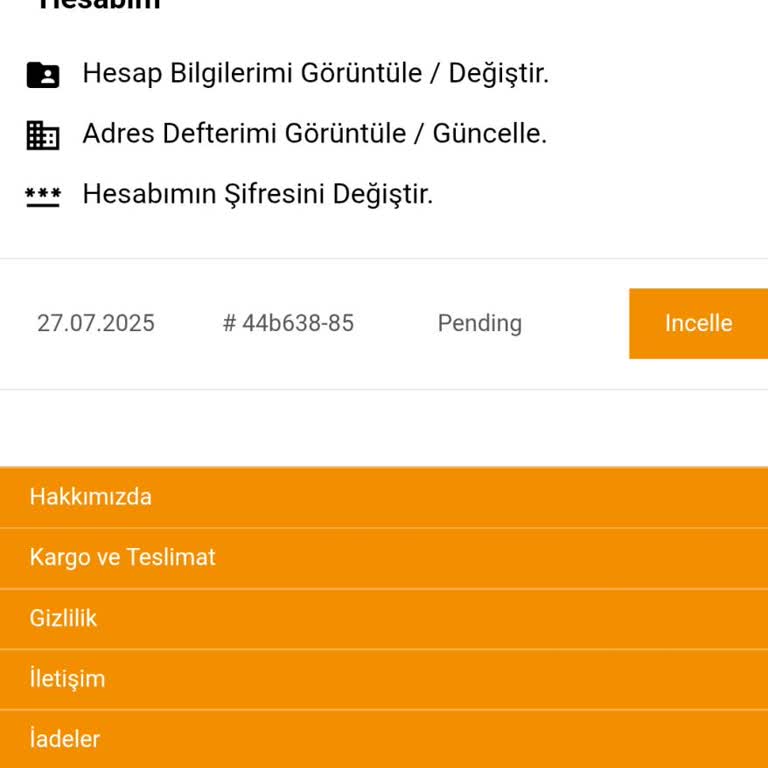 Sipariş Sonrası Şikayetler Ve İletişimsizlik Endişesi