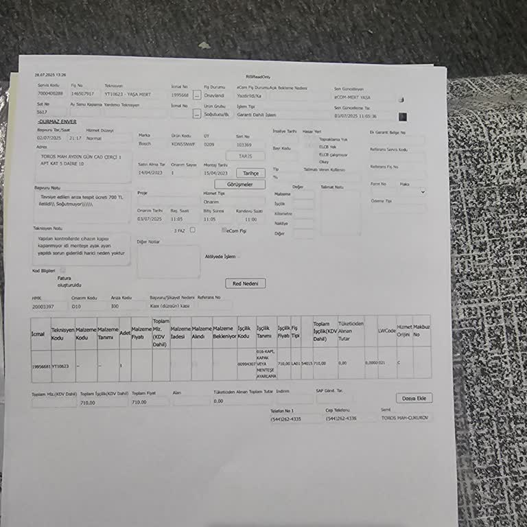 Buzdolabım 1 Aydır Tamir Edilemiyor, Mağdurum!