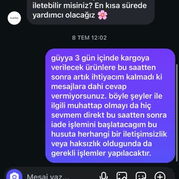 Aldatıcı Ürün Kalitesi Ve Yanıltıcı Müşteri Hizmetleri Deneyimi