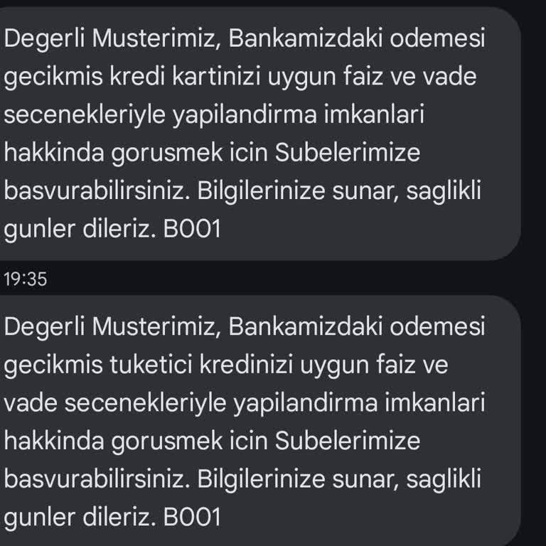 Kredi Kartı Yapılandırma Sonrası Kart Ve Mobil Bankacılık Kapatıldı