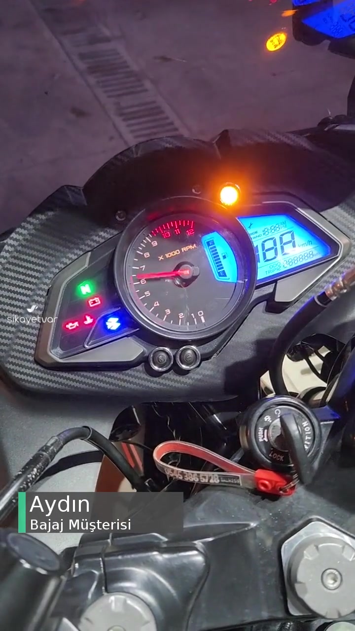 Bajaj Pulsar RS. 200 2023 Model videonun kapak resmi