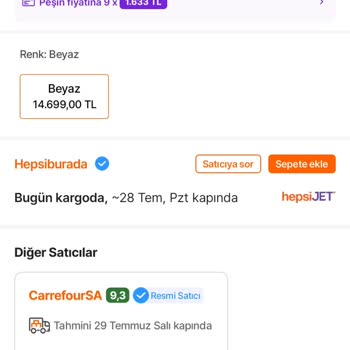 Hepsiburada'nın Fiyat Farkı İadesi Sözü Yerine Getirilmedi