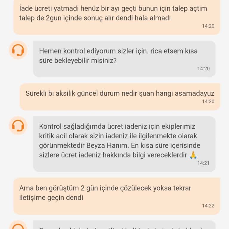İade Ücreti Onaylandı Ama Hala Hesabıma Yatırılmadı