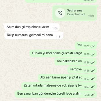 Ödeme Sonrası Teslimat Ve İletişimde Yaşanan Belirsizlikler Mağduriyet Yarattı