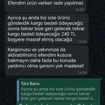 Yanlış Ürün Gönderimi ve Olumsuz Müşteri Deneyimi