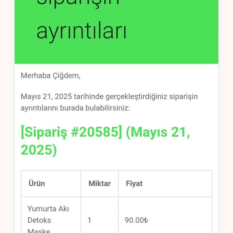 Siparişim Gönderilmedi, Para İadem Yapılmıyor
