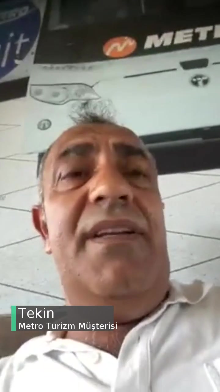 Metro Turizm Görevli Gişe Personelinden Şikayetçiyim! videonun kapak resmi