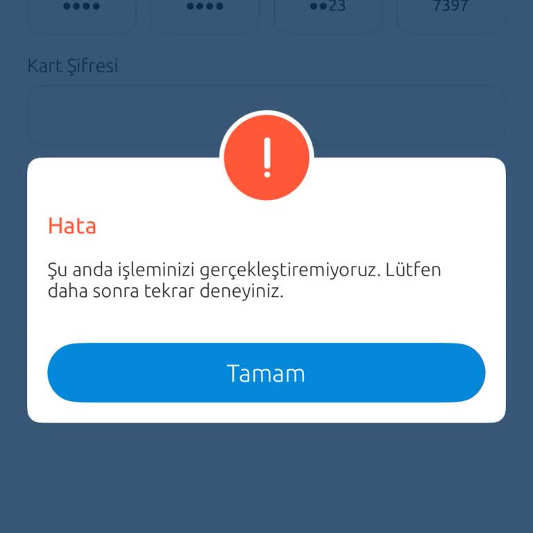 Müşteri Hizmetlerine Ulaşamıyor Ve Kart Şifrem Bloke Oldu