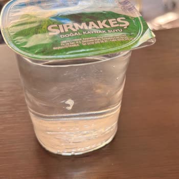 Satın Aldığım Bardak Suda Yabancı Madde Çıktı, Çocuklarım İçtikten Sonra Fark Ettim