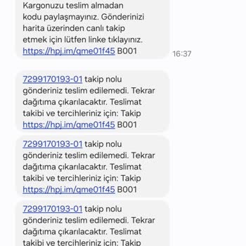 Hepsijet Tarafından Teslim Edilmeyen Galaxy S25+ Siparişim Ve Yanıltıcı Bildirimler