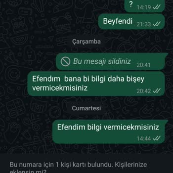 Sipariş Verdiğim Ürün Gönderilmedi Firmadan Hiçbir Şekilde Geri Dönüş Alamıyorum