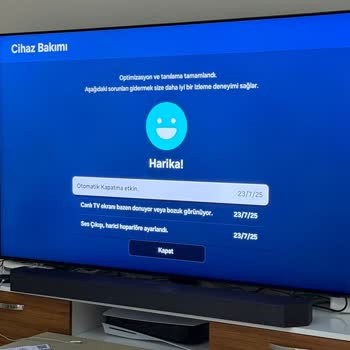 Satın Aldığım Samsung TV'de Titreme Ve Takılma Sorunu, Değişim Talebim Reddedildi