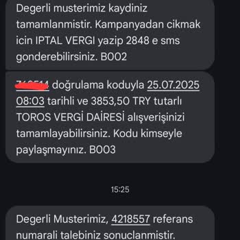 MTV Taksitlendirme Sözü Yerine Getirilmedi, Mağduriyet Yaşadım