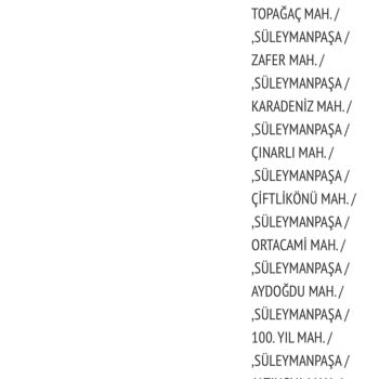 Tekirdağ Kumbağ’da Sürekli Su Kesintileri Ve Belirsiz Bilgilendirme Mağduriyeti