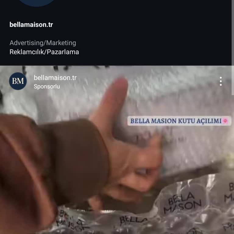 Instagramda Bella Maison Reklamı Sonrası Sahte Site Mağduriyeti Yaşadım