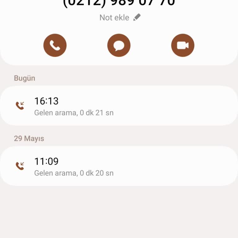 Tekrarlayan Aramalar Ve Kişisel Veri Güvenliği Endişesiyle Rahatsız Oldum