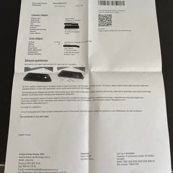 Media Markt'tan Alınan İphone 13'ün Arızası Ve Uzayan Değişim Süreci