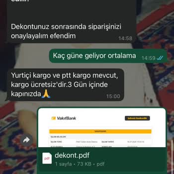 Ödeme Sonrası İletişimi Kesilen Firma Ve Gönderilmeyen Sipariş
