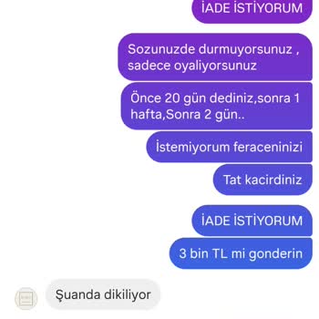 Sürekli Geciken Sipariş Ve İade Sorunu: 40 Gündür Bekliyorum