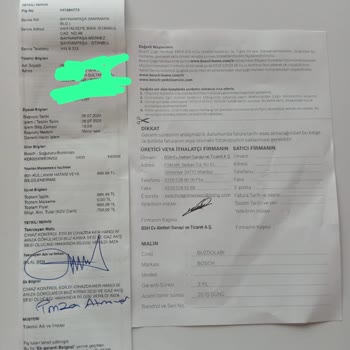 Yetkili Servis Ücreti: Sorun Tespit Edilmeden Alınan Ücretin İadesini Talep Ediyorum
